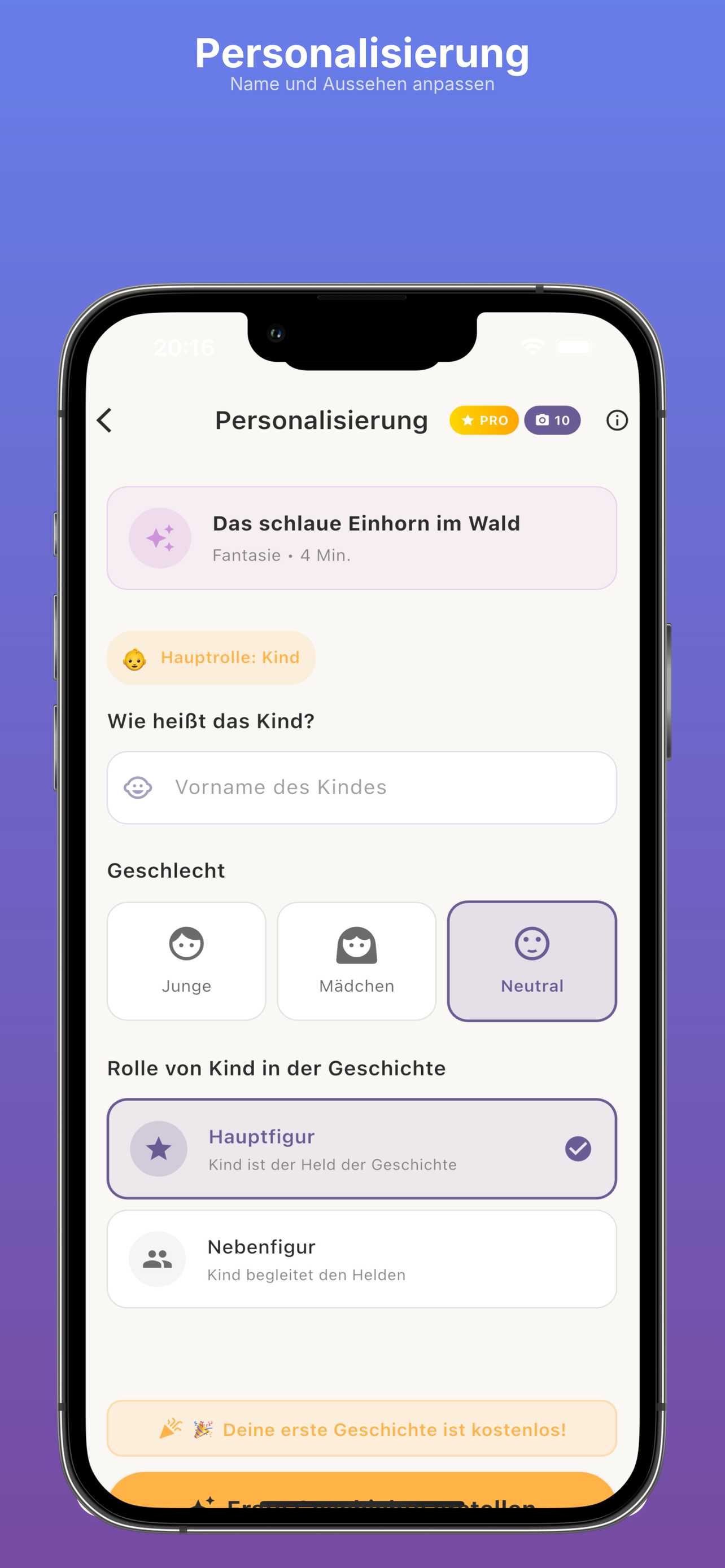 Personalisierung